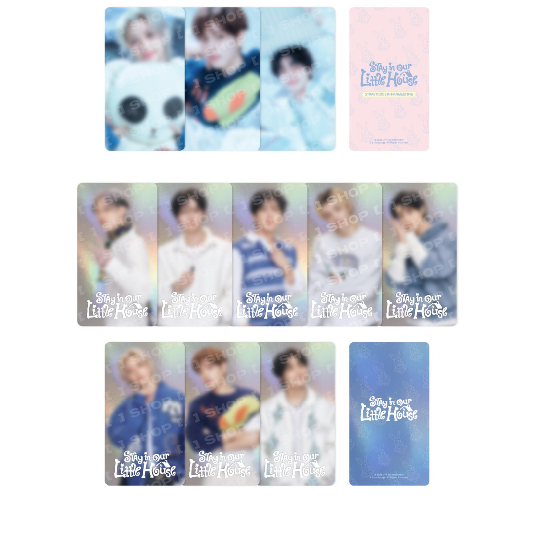 (PRE-ORDER) K-POP STRAY KIDS - SPECIAL TRADING CARD - STAY IN OUR LITTLE HOUSE