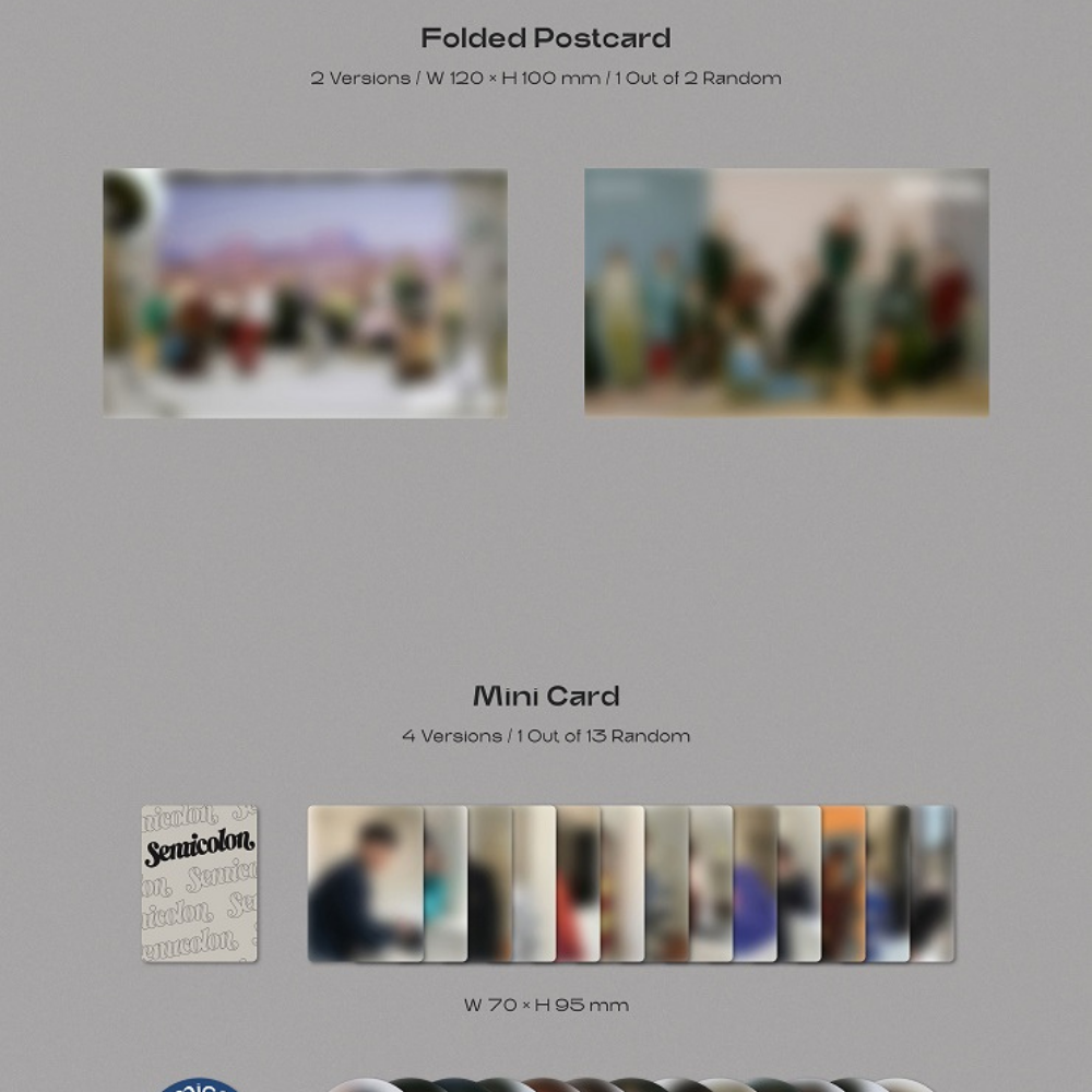 K-pop Seventeen - ; [ Semicolon ] Special Album (Random)