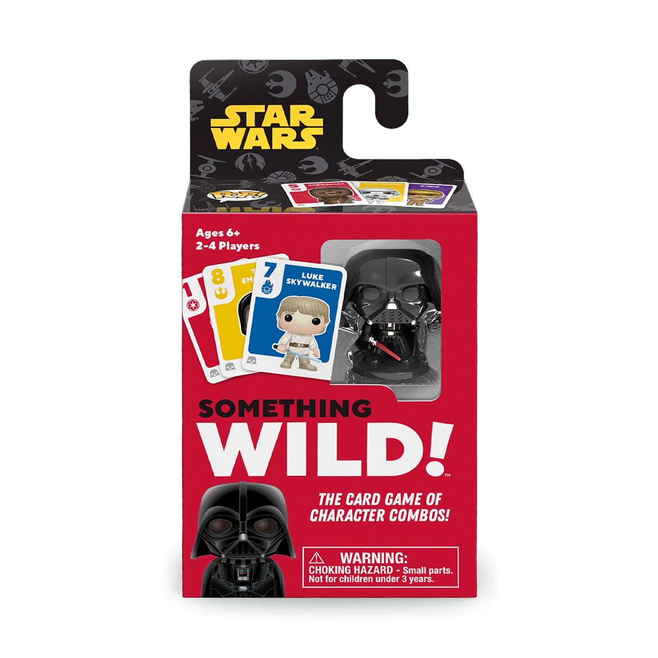 Funko Pop! Something Wild! Star Wars Original Trilogy Card – Darth Vader Game (Box Damage)
