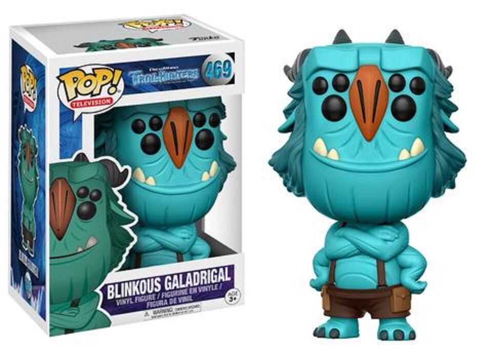 Funko Pop! DreamWorks TrollHunters Blinkous Galadrigal 469 + Protector (VAULTED)