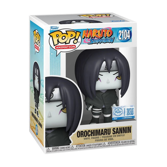Funko Pop! Naruto Shippuden - Orochimaru Sannin 2104 Figure Funko Special Edition + Pop Protector