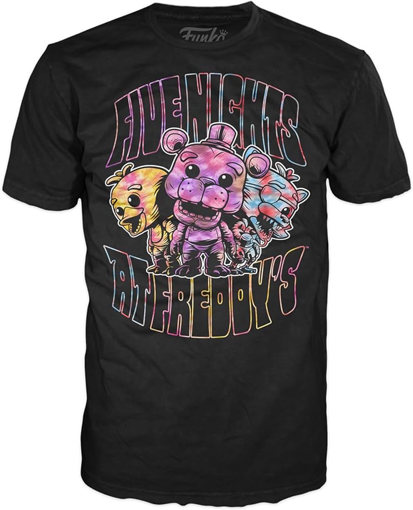 Funko Tees! Five Nights at Freddy’s (FNAF) Unisex T-Shirt Size Large