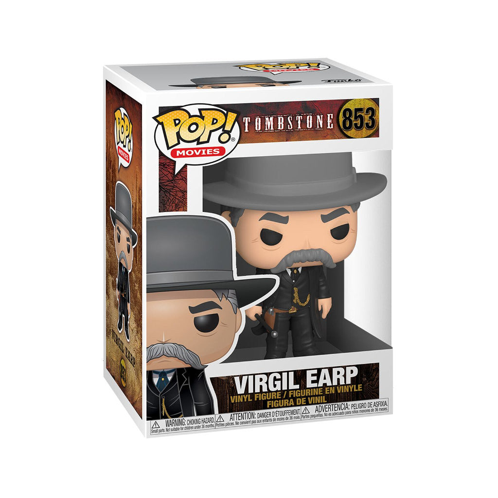 Funko Pop! Tombstone Virgil Earp 853 (VAULTED) + Pop Protector