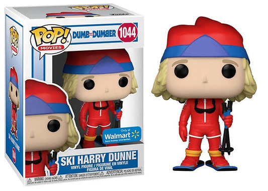 Funko Pop! Dumb and Dumber : Ski Harry Dunne 1044 + Pop Protector (box ware) (VAULTED)