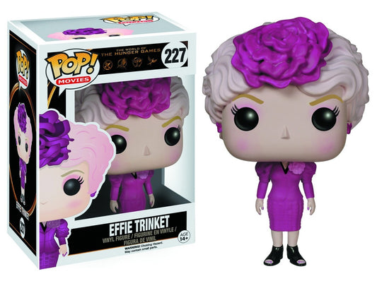 Funko Pop! The World of the Hunger Games - Effie Trinket 227 Figure + Pop Protector