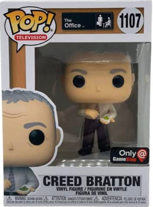 Funko Pop! The Office Creed Bratton 1107 GameStop Exclusive + Free Protector (VAULTED)