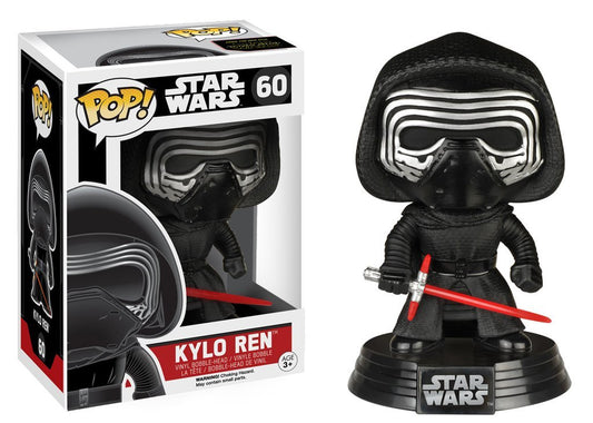 Funko Pop! Star Wars - Kylo Ren 60 Figure + Pop Protector