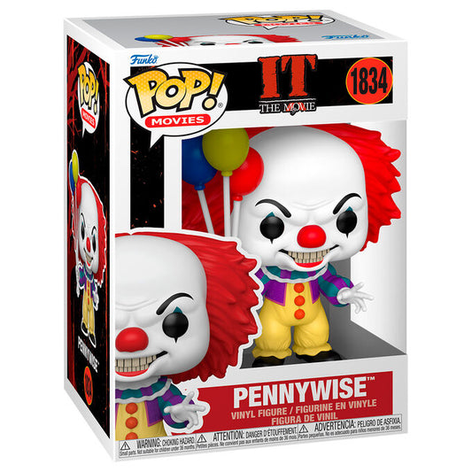 Funko Pop! IT The Movie - Pennywise 1834 Figure + Pop Protector