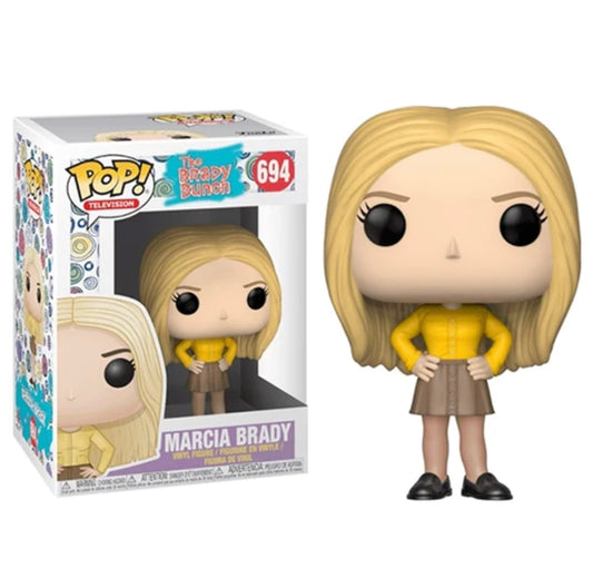 Funko Pop! The Brady Bunch Marcia Brady 694 + Free Protector