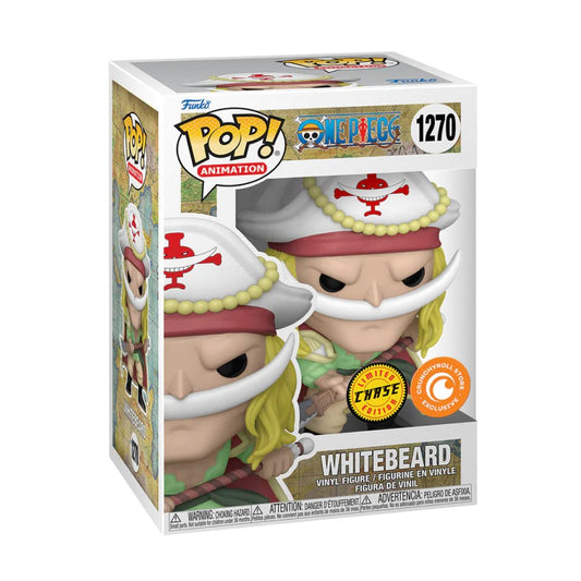 Funko Pop! One Piece - Whitebeard CHASE Crunchyroll Exclusive 1270 + Free Protector