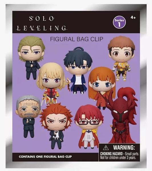 Series 1 Solo Leveling Mystery 3D Figural Foam Bag Clip (One Variation Chosen at Random)