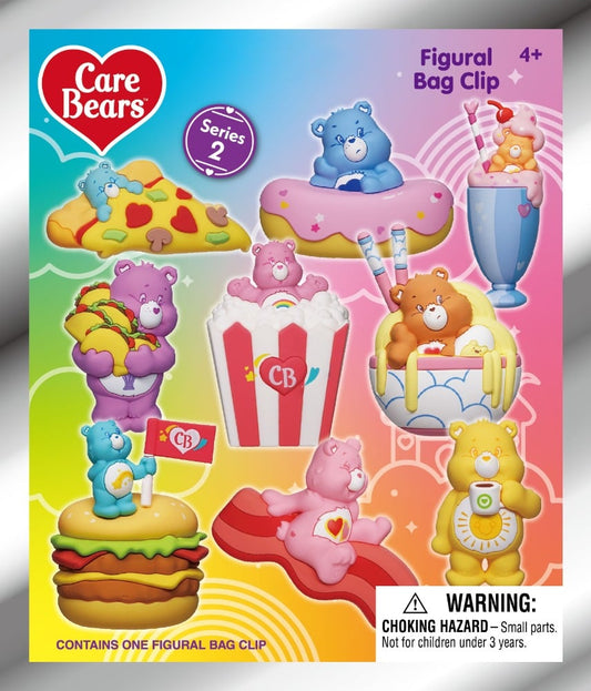 Care Bears 3D Figural Keyring Foam Bag Clip Series 2 Mystery Bag (One Variation Chosen at Random)