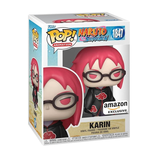 Funko Pop! Naruto Shippuden Karin 1847 Amazon Exclusive + Pop Protector