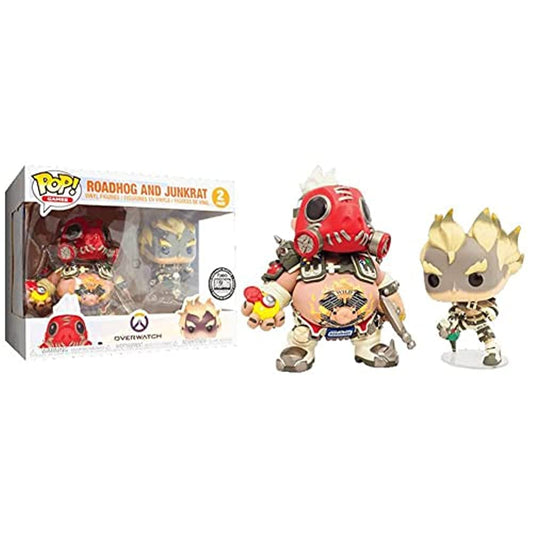 Funko Pop! Overwatch : Roadhog and Junkrat Funko Blizzard Entertainment Exclusive 2 Pack