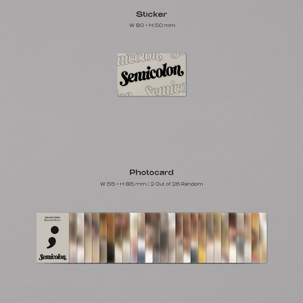 K-pop Seventeen - ; [ Semicolon ] Special Album (Random)