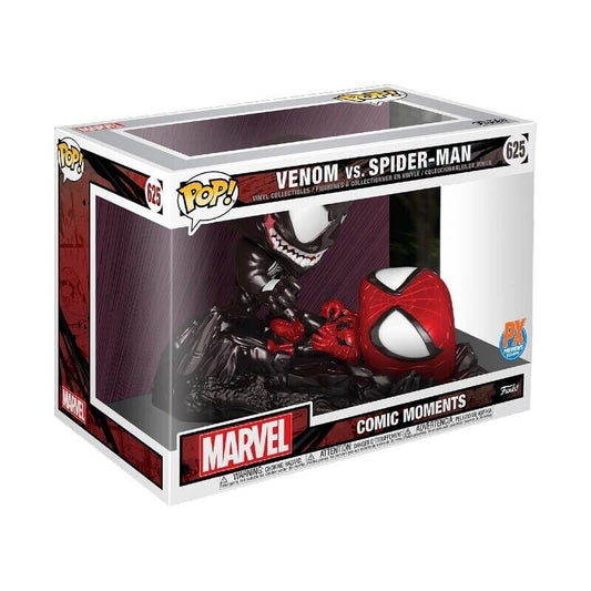 Funko Pop! Marvel Comic Moments - Venom vs. Spider-Man 625 PX Previews Exclusive Vinyl Figure