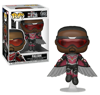 Funko Pop! Marvel Studios The Falcon and the Winter Soldier - Falcon 812 + Free Protector