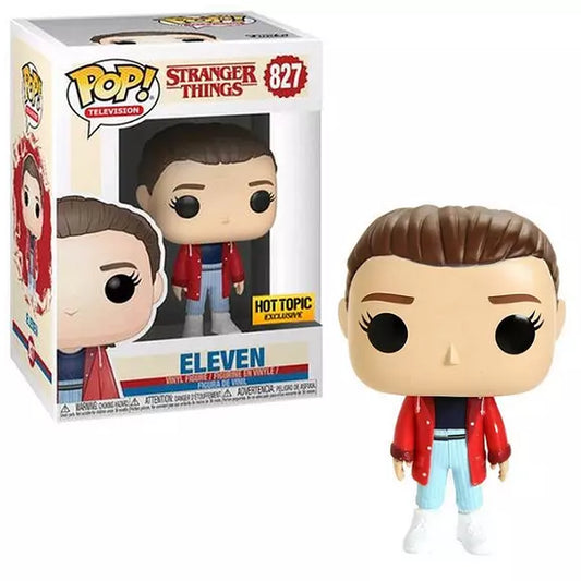 Funko Pop! Stranger Things Eleven 827 Hot Topic Exclusive + Free Protector