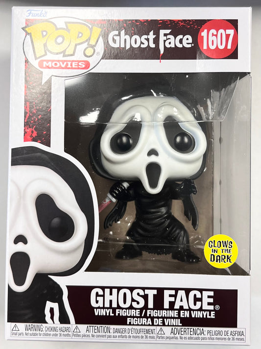 Funko Pop! Ghost Face 1607 Glows in the Dark + Protector
