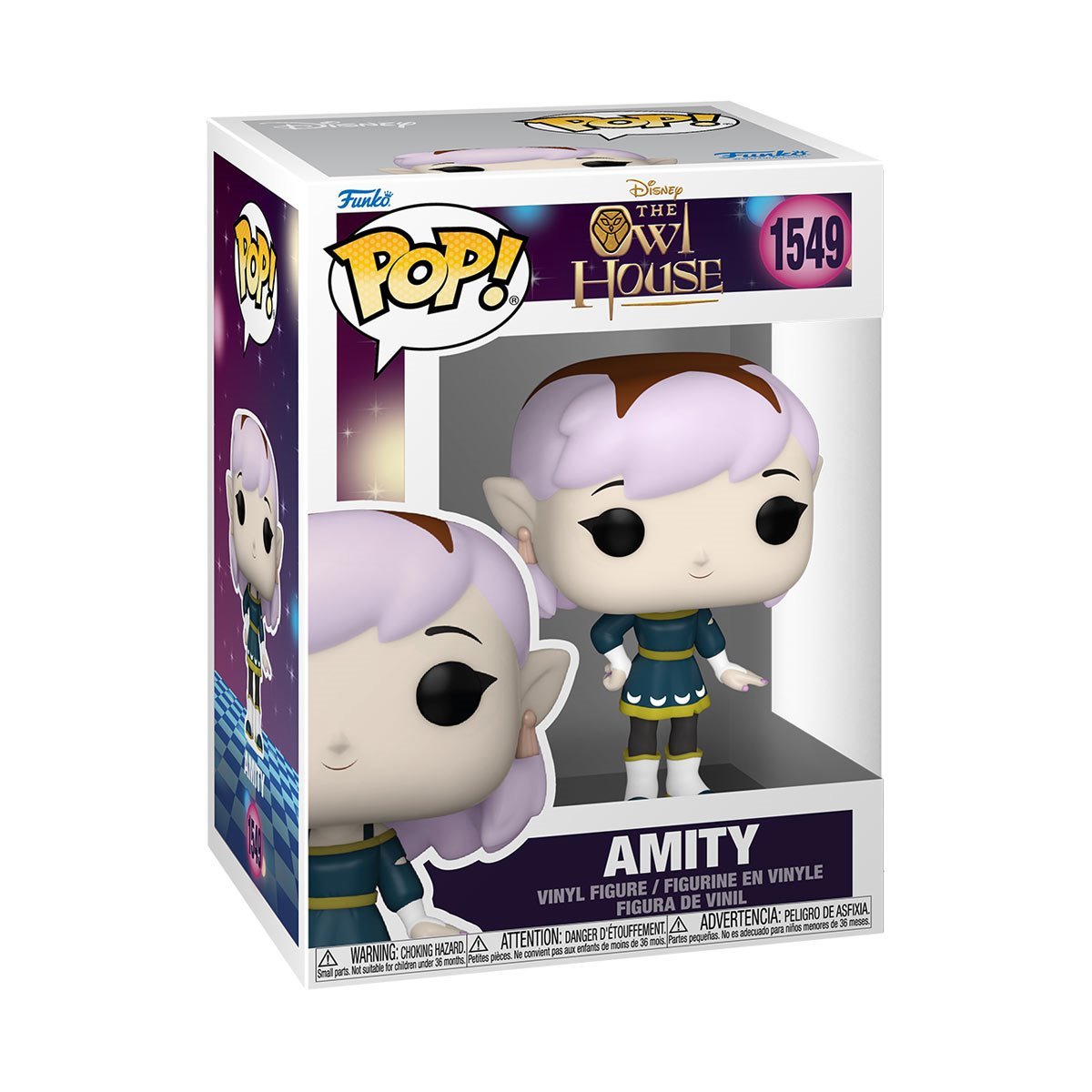Funko Pop! Disney The Owl House : Amity 1549 + Pop Protector