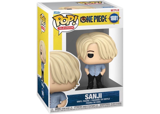 Funko Pop! Netflix One Piece Live Action - Sanji 1881 Figure + Pop Protector