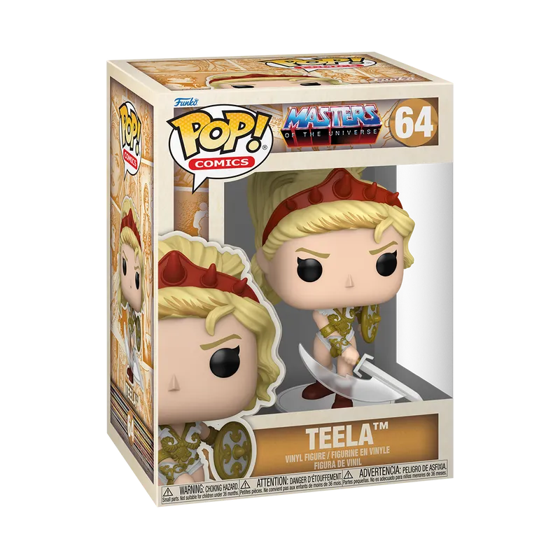 Funko Pop! Masters of the Universe - Teela 64 Figure + Pop Protector