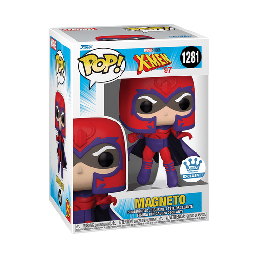 Funko Pop! Marvel Studios X-Men ‘97 Magneto 1281 Funko Shop Exclusive + Free Protector