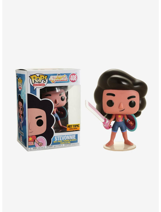 Funko Pop! Steven Universe - Stevonnie 408 Hot Topic Exclusive Figure + Pop Protector (Box Damages)