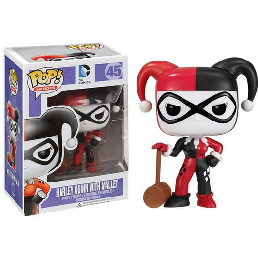 Funko Pop! DC Comics Harley Quinn with Mallet 45 + Protector