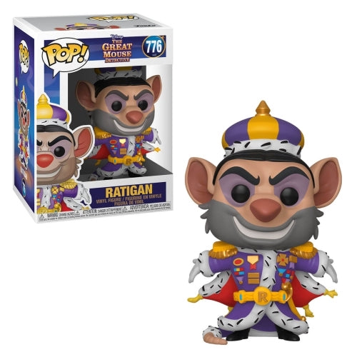 Funko Pop! Disney The Great Mouse Detective Ratigan + Free Protector