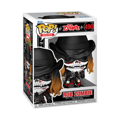 Funko Pop! Rob Zombie 490 Figure + Pop Protector