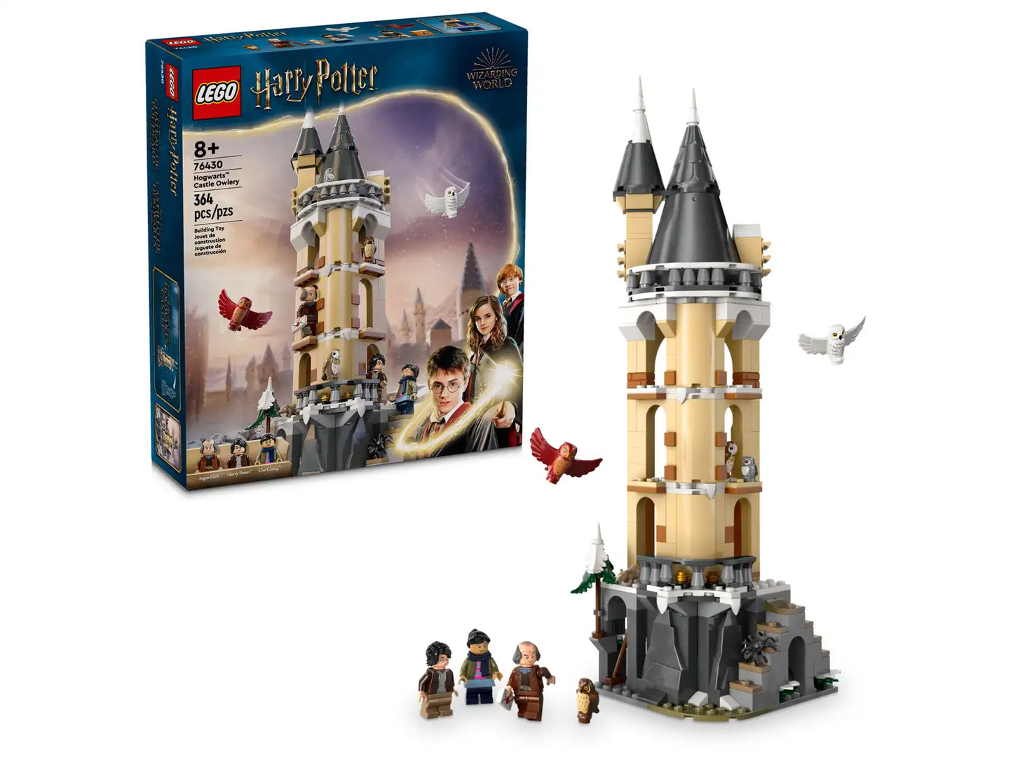 Harry Potter Wizarding World - Hogwarts Castle Owlery 76430 Official LEGO Set