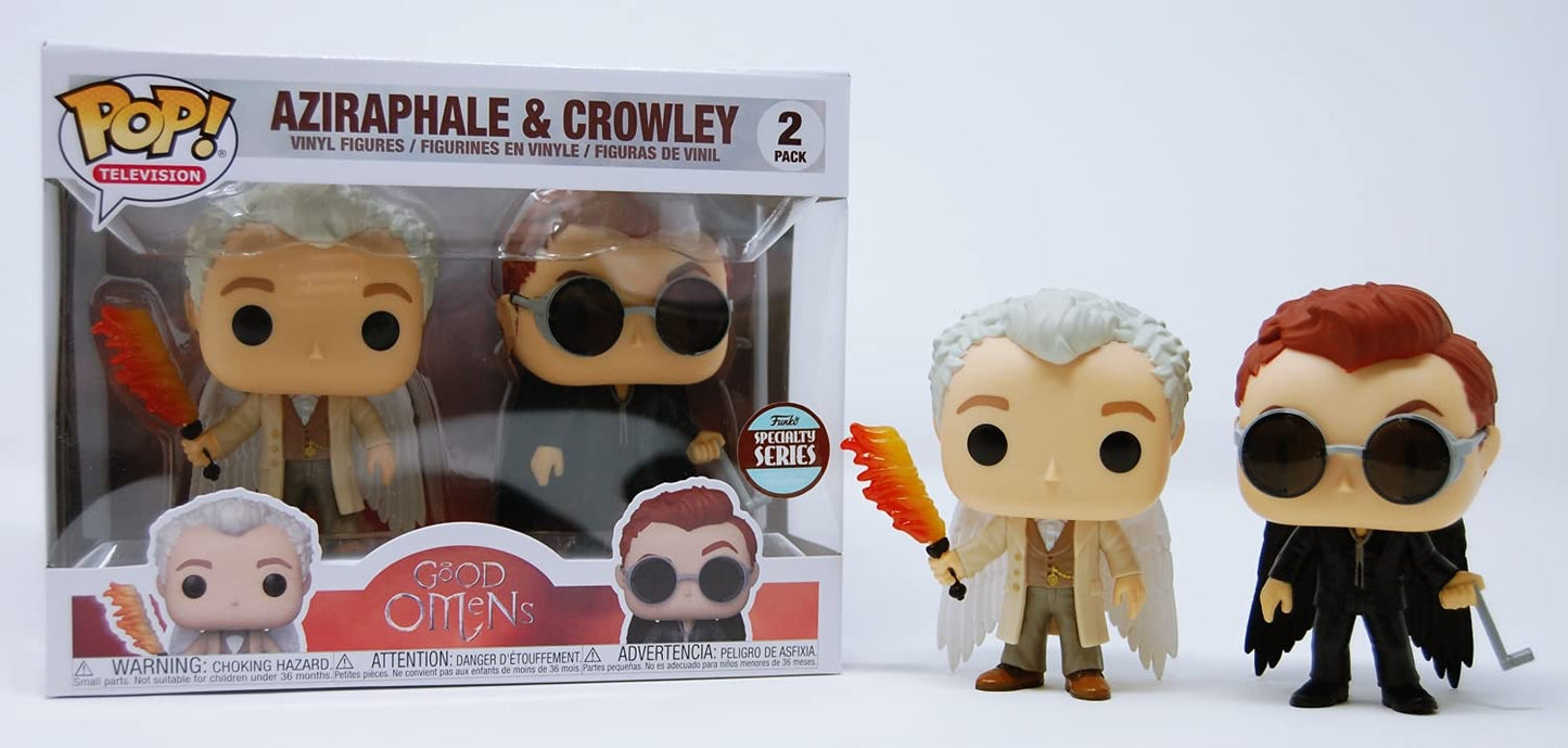 Funko Pop! Good Omens Aziraphale & Crowley 2 Pack Funko Specialty Series Exclusive
