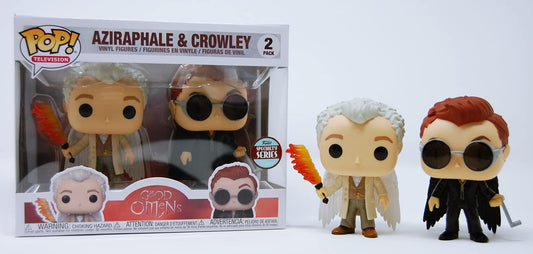 Funko Pop! Good Omens Aziraphale & Crowley 2 Pack Funko Specialty Series Exclusive