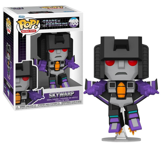 Funko Pop! Transformers - Skywarp 168 Figure + Pop Protector