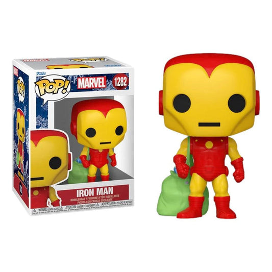 Funko Pop! Marvel Holiday Iron Man 1282 + Free Protector