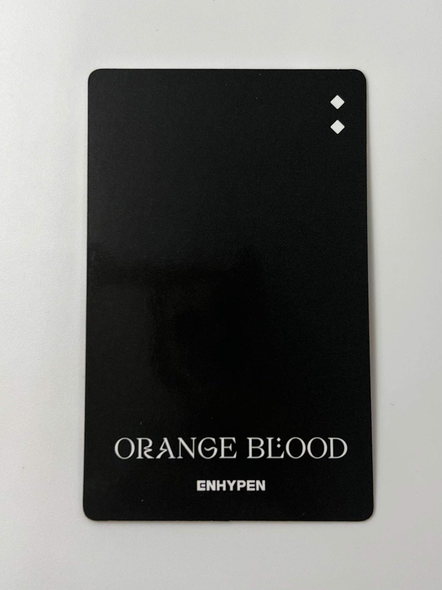 K-pop Enhypen Orange Blood Weverse Album Ver. KIM SUNOO Official Photocard