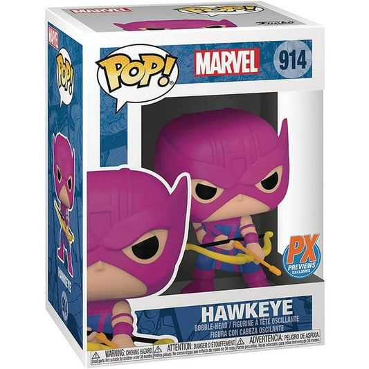 Funko Pop! Marvel Hawkeye 914 PX Previews Exclusive + Free Protector