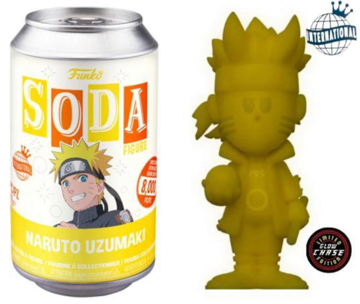 Shonen Jump Naruto Shippuden Naruto Uzumaki Sealed Limited Edition Funko Soda Pop Figure - Chance of CHASE! (Blemish)