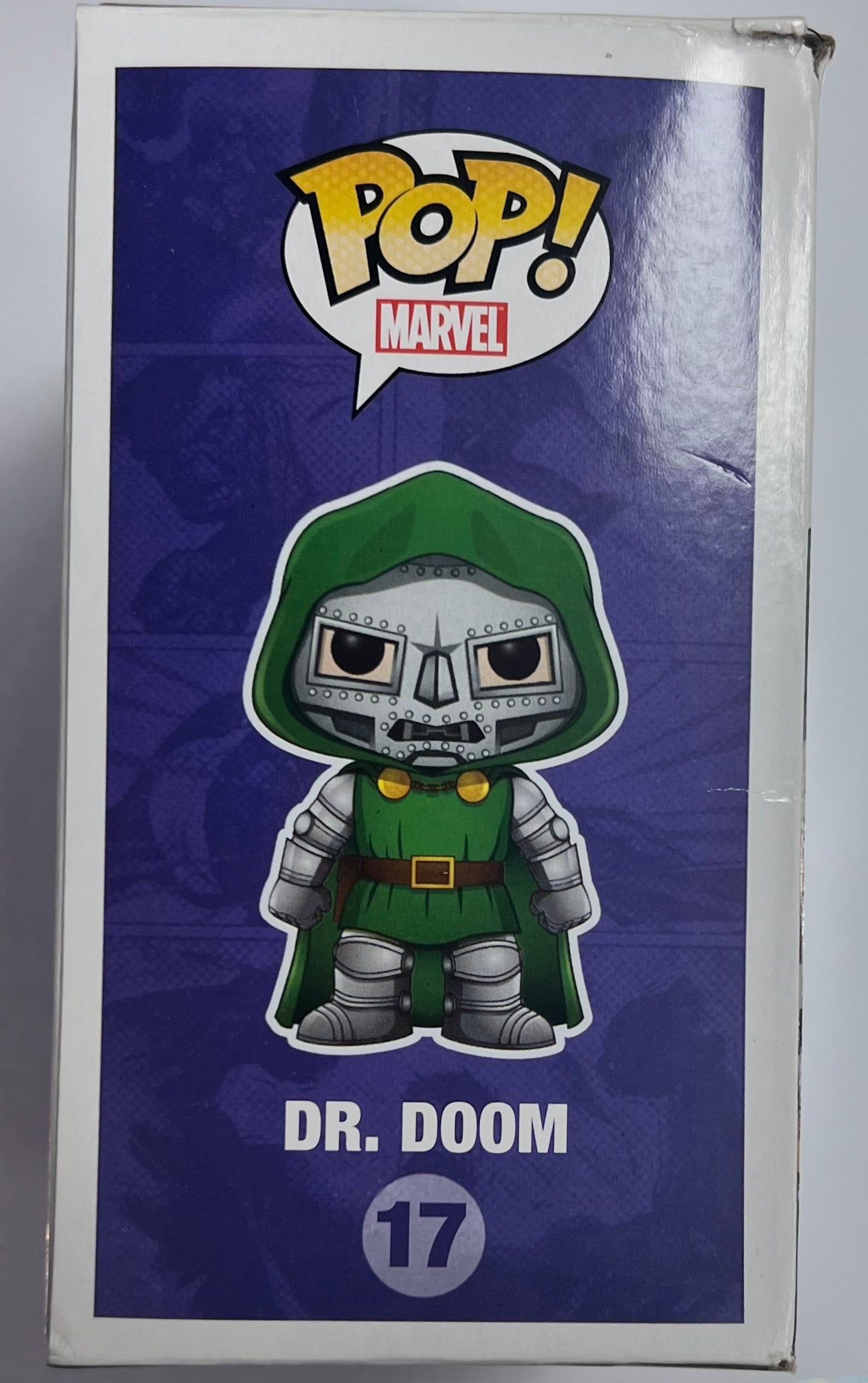 Funko Pop! Marvel Universe - Dr. Doom 17 (VAULTED RARE) Figure + Pop Protector