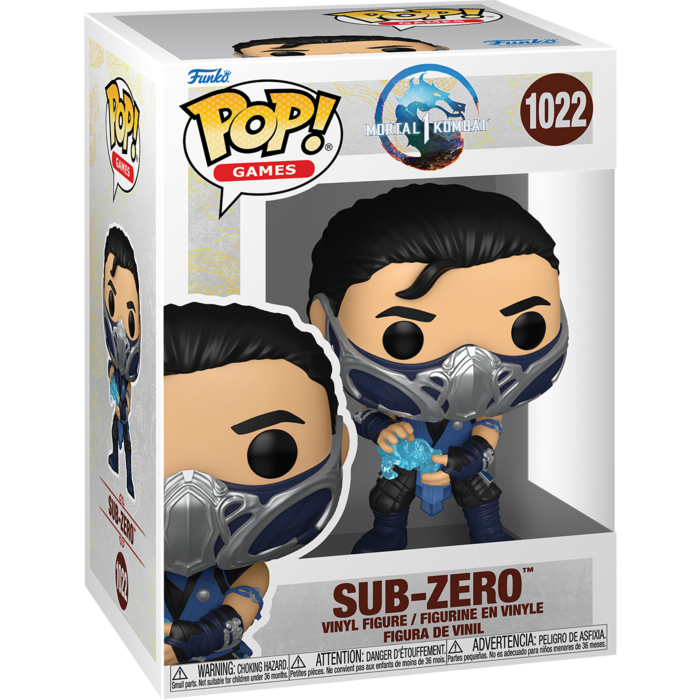 Funko Pop! Mortal Kombat : Sub-Zero  1022 + Free Protector