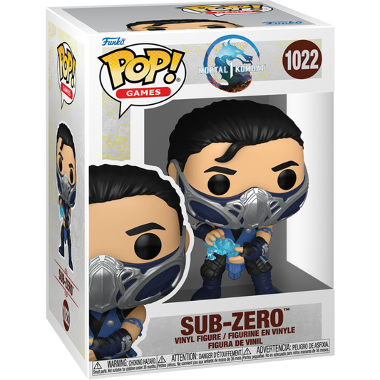 Funko Pop! Mortal Kombat : Sub-Zero  1022 + Free Protector