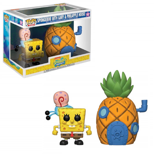 Funko Pop! Nickelodeon SpongeBob SquarePants - SpongeBob With Gary & Pineapple House 02
