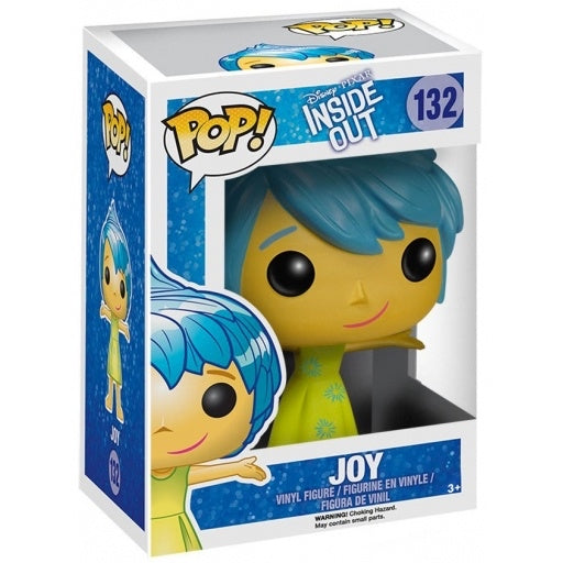 Funko Pop! Disney Pixar Inside Out Joy 132 + Free Protector