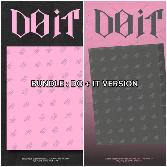 K-POP STRAY KIDS - DO IT ALBUM BUNDLE (IT + DO VERSIONS)