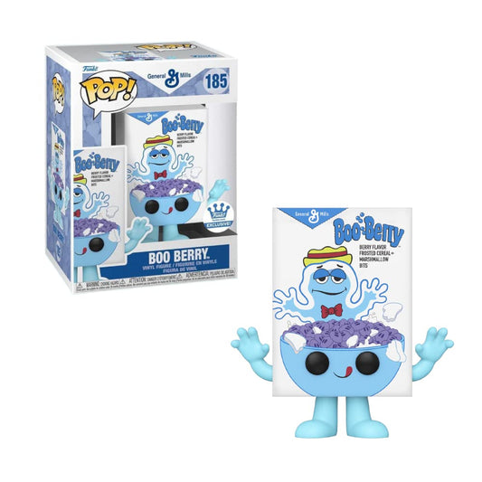 Funko Pop! General Mills - Boo Berry 185 Funko Shop Exclusive Figure + Pop Protector