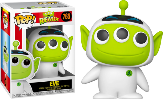 Funko Pop! Pixar Alien Remix Eve 765 + Free Protector