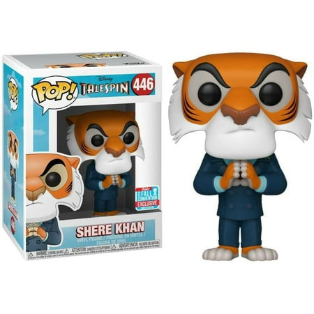Funko Pop! Disney Talespin Shere Khan 446 2018 Fall Convention Exclusive + Free Protector
