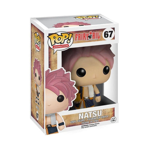 Funko Pop! Fairy Tail Natsu Dragneel 67 +  Protector