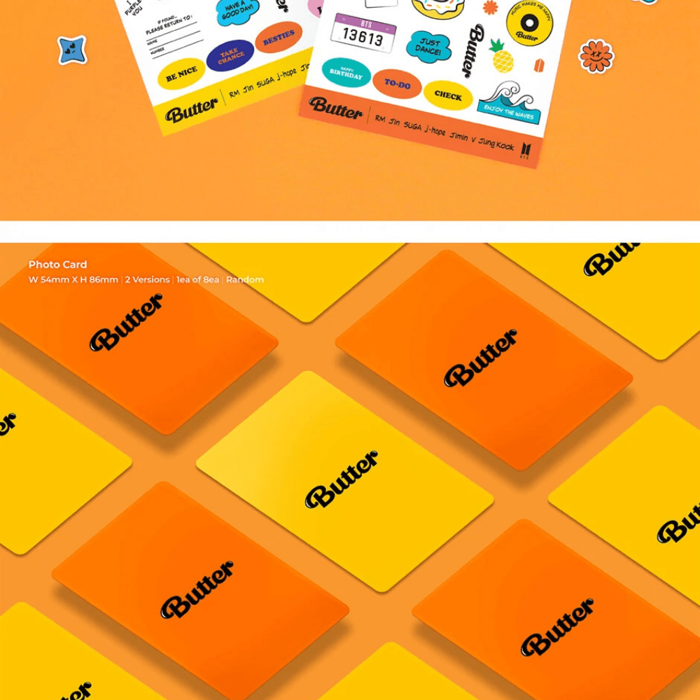 K-pop BTS Single Album [Butter] Peaches Ver.